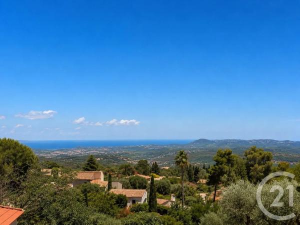 Terrain à vendre  1221 m 2   TOURRETTES SUR LOUP  - 06