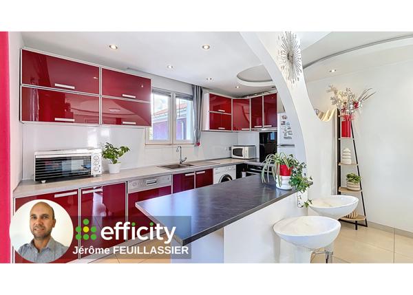 Appartement 3 pièces - 57 m² Exclusivité efficity