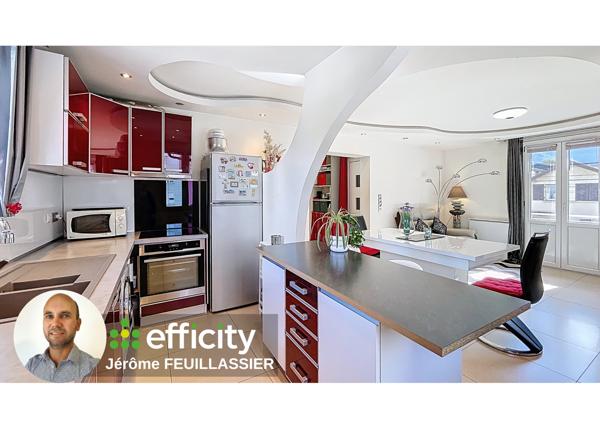 Appartement 3 pièces - 57 m² Exclusivité efficity