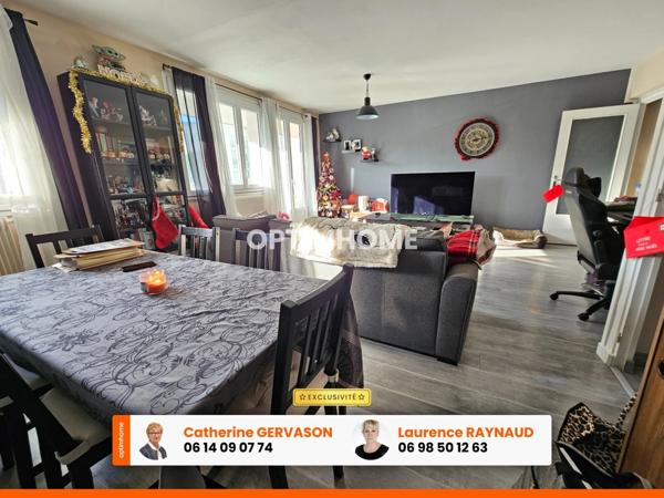 Appartement à vendre 3 pièces -rue de l'Oradou -CLERMONT FERRAND (63)