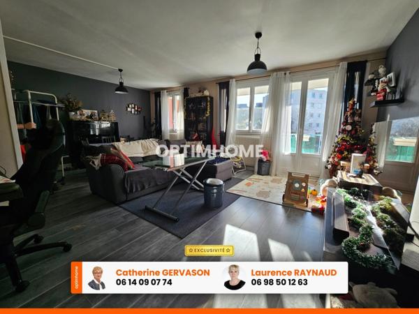Appartement à vendre 3 pièces -rue de l'Oradou -CLERMONT FERRAND (63)