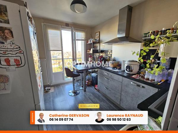 Appartement à vendre 3 pièces -rue de l'Oradou -CLERMONT FERRAND (63)