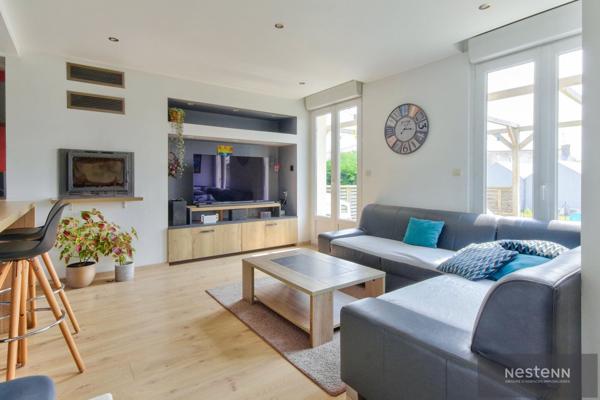 MAISON À VENDRE POMMERET - Maison familiale en impasse du bourg de Pommeret sur une grande parcelle constructible de 1000m² environ !