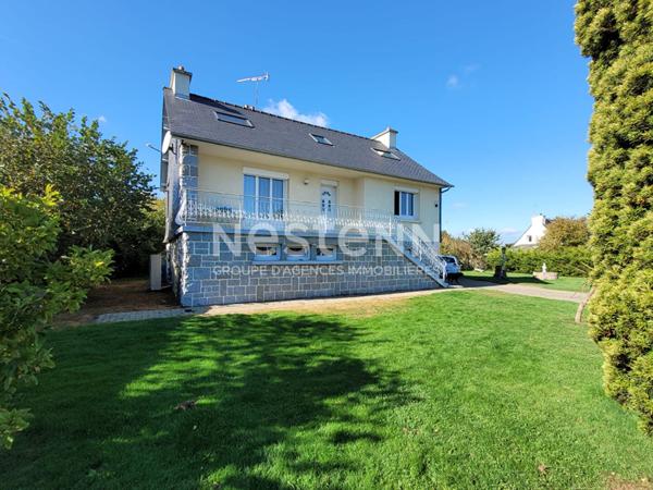 Maison de famille (126m²) à pied des commerces + Terrain constructible - Lanvollon