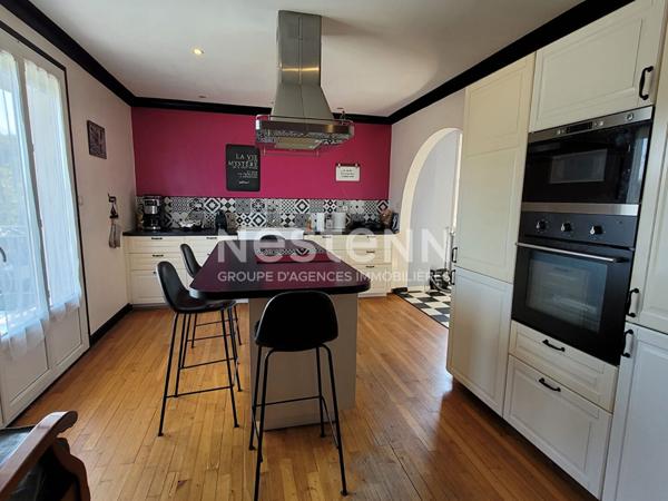 Maison de famille (126m²) à pied des commerces + Terrain constructible - Lanvollon