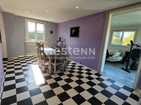 Maison de famille (126m²) à pied des commerces + Terrain constructible - Lanvollon