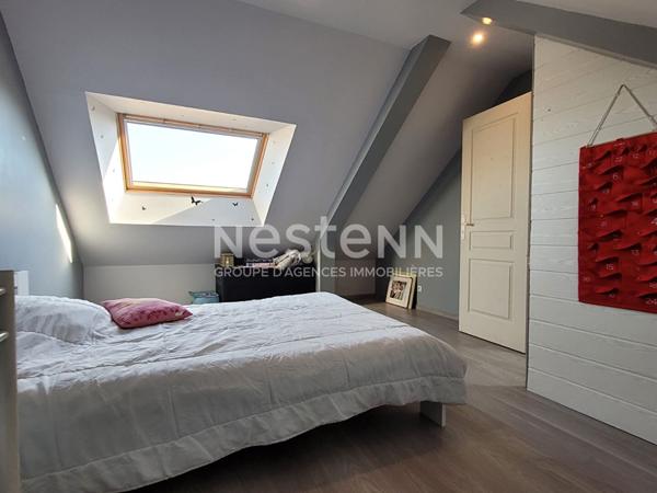 Maison de famille (126m²) à pied des commerces + Terrain constructible - Lanvollon