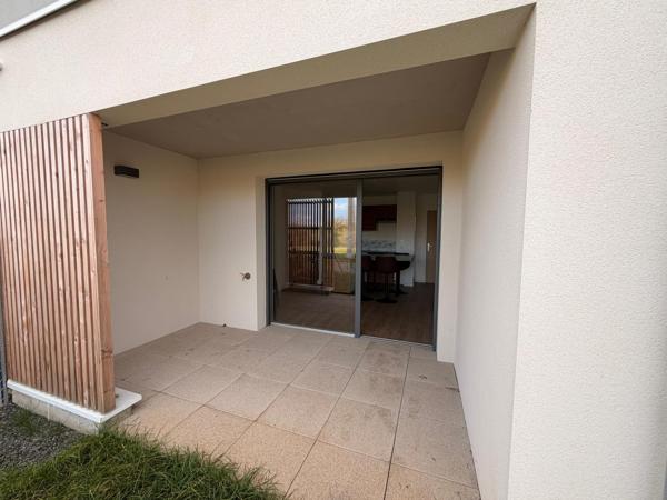 À vendre – T2 avec terrasse et jardin clos au RDC