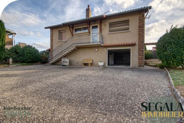 Carmaux — Maison de 117 m² avec grand jardin, trois chambres et deux garages