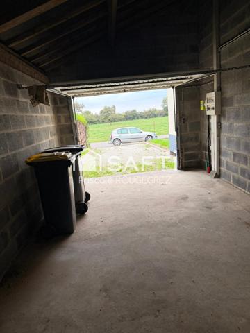 jolie maison dans un village calme, lumineuse