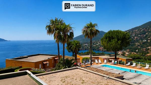 Appartement 2 pièces, Terrasse, Piscine vue mer panoramique
