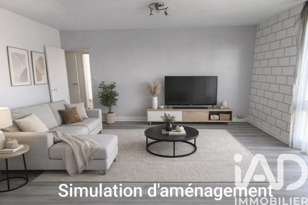 Appartement à vendre 3 pièces 61 m² Châteauroux