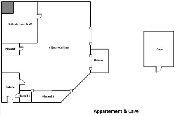 Studio à vendre 24 m² Suresnes