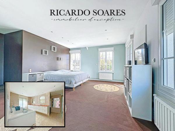 DEMEURE D'EXCEPTION / 500m2 / 4 SUITES / PISCINE / SALLE DE JEUX / TERRAIN 2700m2