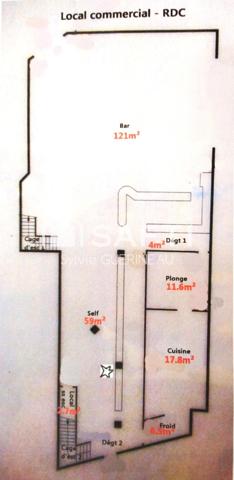 Fond de commerce cafétéria/bar/brasserie/PMU à Dax