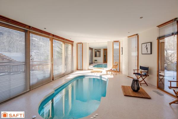 Chalet d’exception avec piscine intérieure — Serre Chevalier