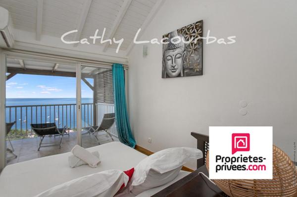 Superbe Appartement T3 Duplex ,vue mer exceptionnelle et piscine- Bouillante