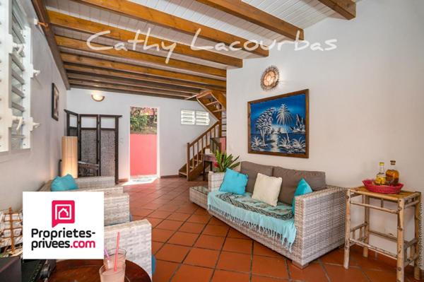 Superbe Appartement T3 Duplex ,vue mer exceptionnelle et piscine- Bouillante