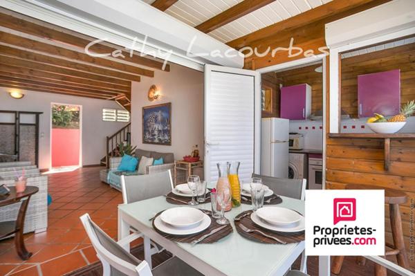 Superbe Appartement T3 Duplex ,vue mer exceptionnelle et piscine- Bouillante