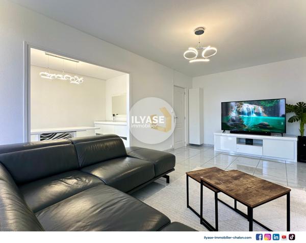 Chalon-sur-Saône (71100) Appartement T5 | 84 m² | 3 ch | 2 Balcons