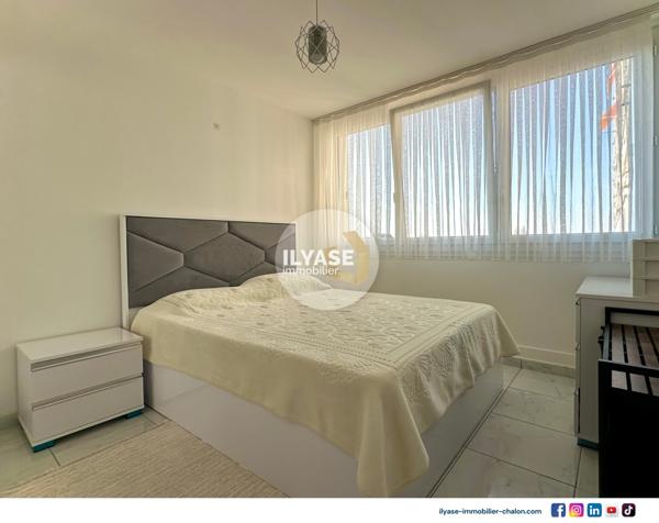 Chalon-sur-Saône (71100) Appartement T5 | 84 m² | 3 ch | 2 Balcons