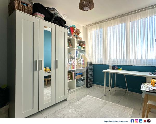 Chalon-sur-Saône (71100) Appartement T5 | 84 m² | 3 ch | 2 Balcons