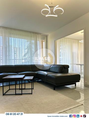 Chalon-sur-Saône (71100) Appartement T5 | 84 m² | 3 ch | 2 Balcons