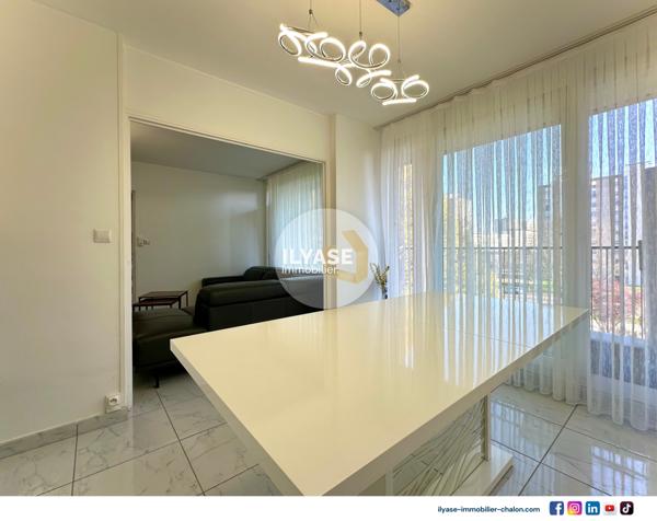 Chalon-sur-Saône (71100) Appartement T5 | 84 m² | 3 ch | 2 Balcons