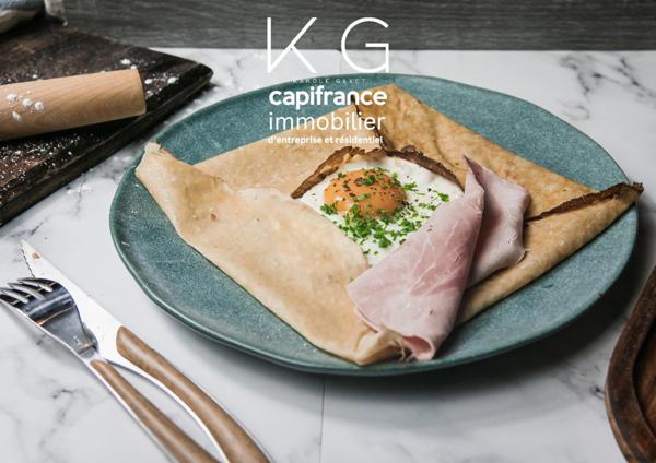 Calvados (14), Crêperie-brasserie avec grande terrasse, licence IV, à proximité immédiate de DEAUVILLE