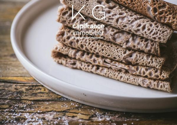 Calvados (14), Crêperie-brasserie avec grande terrasse, licence IV, à proximité immédiate de DEAUVILLE