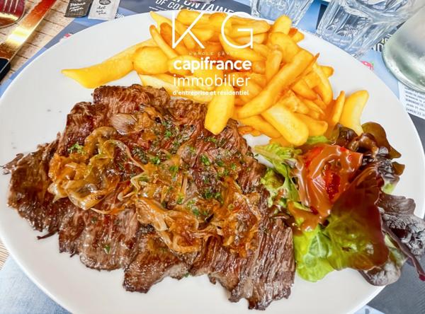 Calvados (14), Crêperie-brasserie avec grande terrasse, licence IV, à proximité immédiate de DEAUVILLE