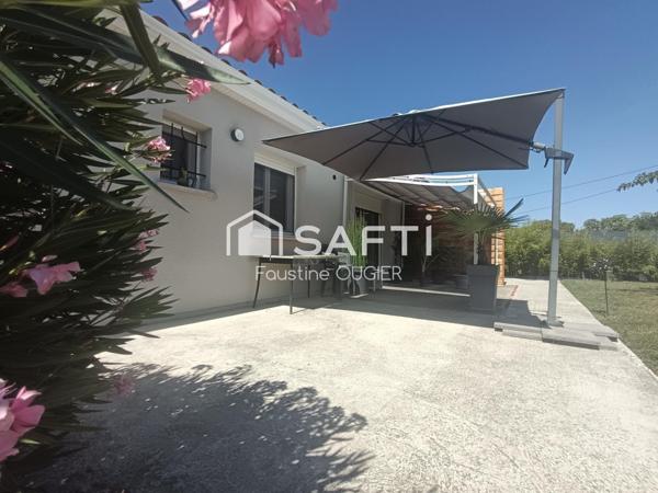 Accès centre ville à pied et navette gratuite possible, Plain pied de 2017