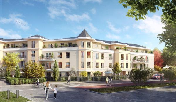 Studio neuf de 41 m2 orienté Sud-Est - Noiseau