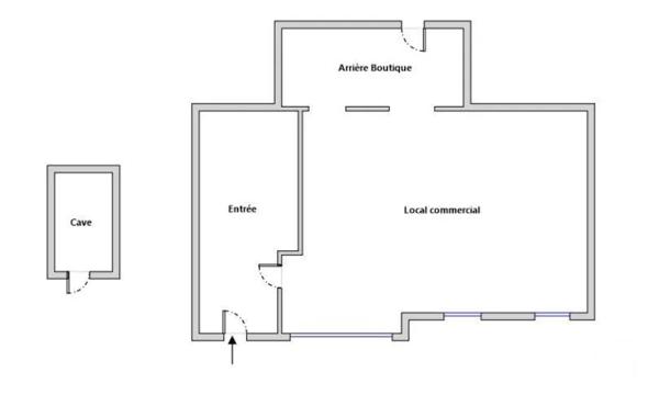 Appartement F3 à vendre  3 pièces - 41 m 2   PARIS  - 75020