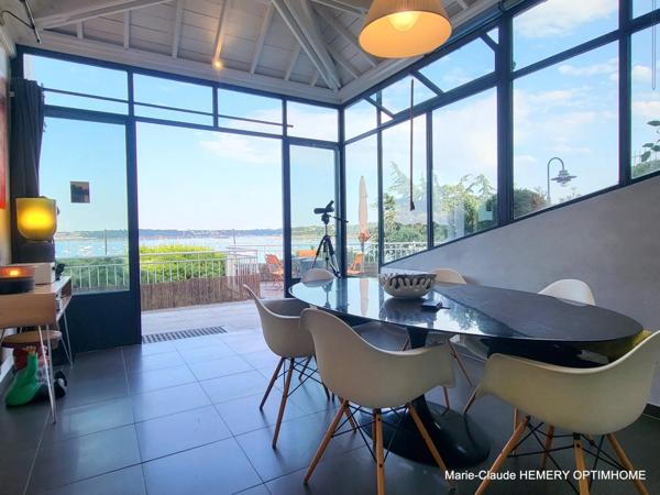 Dinard centre, Appartement T5 de 1ère ligne en pleine vue mer avec jardin et accès à la promenade du Clair de Lune