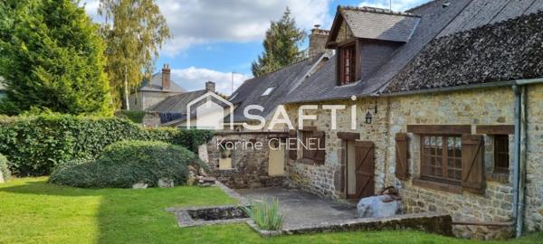 Maison en pierres 2 chambres - terrain - terrasse