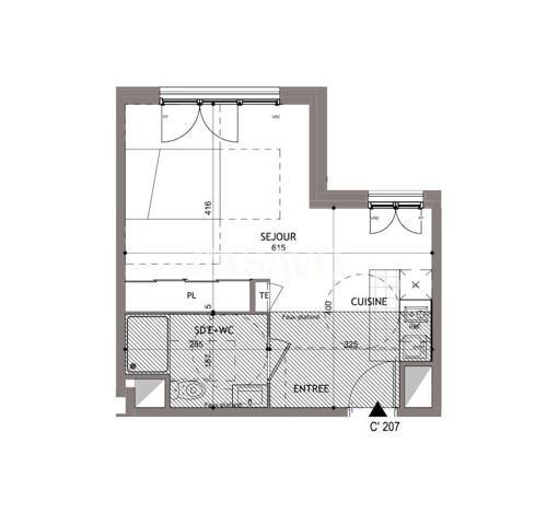 Vente Appartement 1 pièce de 30m² - 94510 La Queue-en-Brie