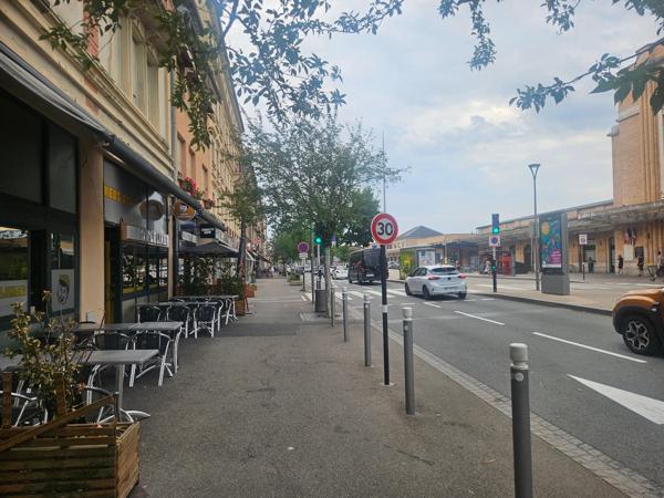 Local commercial 255 m² à Belfort centre gare, locataire en place