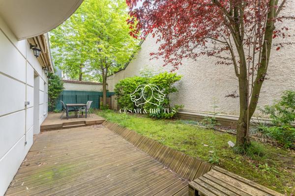 Sublime rez de jardin avec deux chambres
