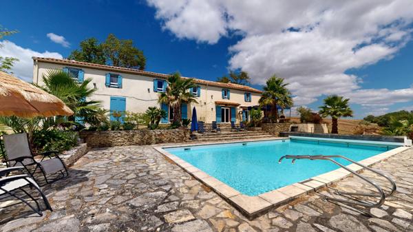 A 20 minutes de Carcassonne, proche MONTREAL, Propriété avec 3 hectares.