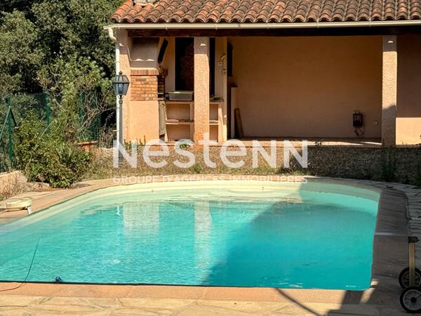 A VENDRE LORGUES ! Maison 4 pièces 100 m2 sur terrain de 1800m2 + piscine