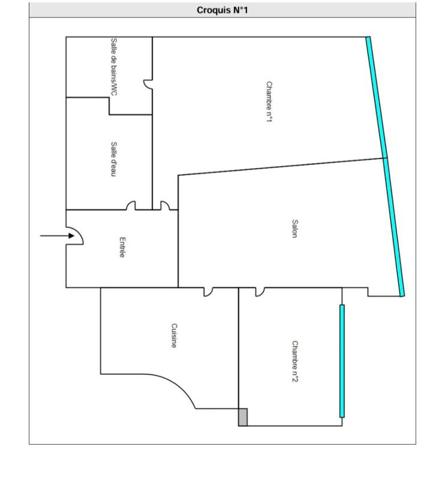 Appartement Paris 3 pièce(s) 62 m2