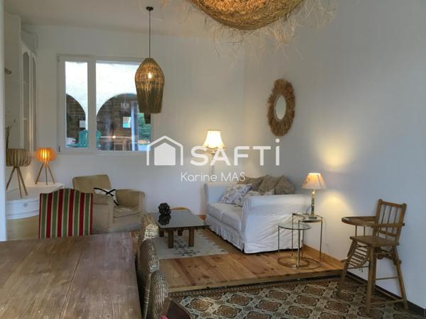 Grande maison 4 chambres et patio