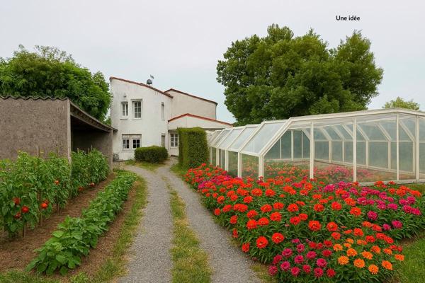 Spacieuse maison de 150m² sur un vaste terrain de 1216 m², idéale pour des projets d'extension  578 000 FAI
