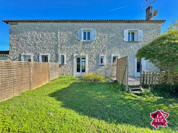 Maison en pierre avec gîte et garage  Roquecor (82150)