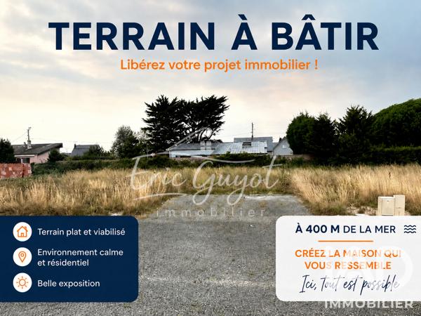 Terrain à vendre 541 m² Port-Bail-sur-Mer