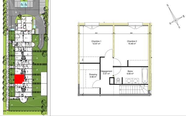 Appartement à vendre 4 pièces 93,89 m² Fontainebleau