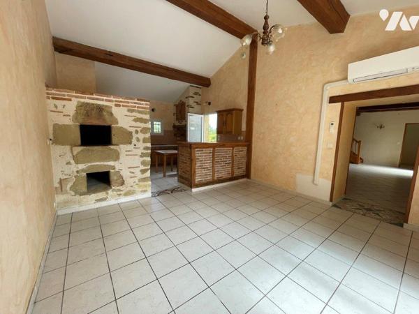 MIRANDE à 10min, au sud d'Auch, au calme en position dominante Gasconne et dépendance sur 3000m².