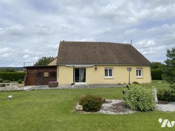 EN EXCLUSIVITE, situé sur l'axe Vire-Caen, UN PAVILLON DE PLAIN-PIED