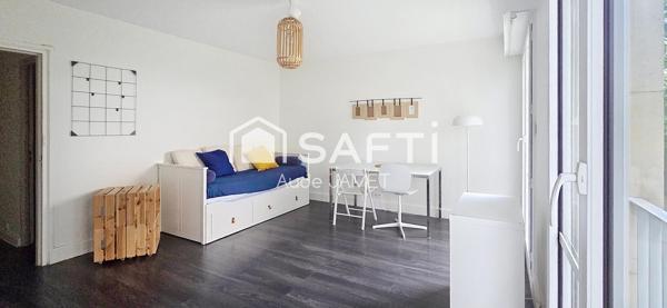 Très beau studio MEUBLÉ ET CLÉ EN MAIN de 28m2 à Versailles Montreuil